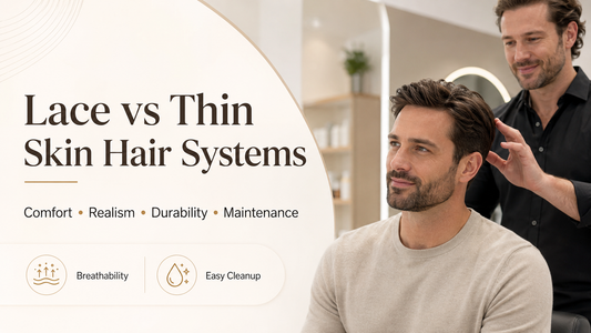 Lace vs Thin Skin Hair Systems in 2026: Comfort, Realism, Durability & Maintenance
