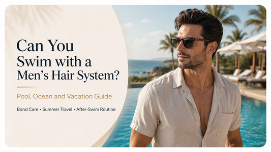 Can You Swim with a Men's Hair System? Pool, Ocean and Vacation Guide