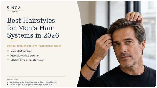 Best Hairstyles for Men's Hair Systems in 2026: Natural Texture and Low-Maintenance Looks