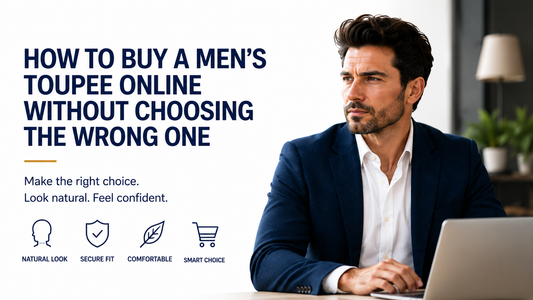 How to Buy a Men's Toupee Online Without Choosing the Wrong One