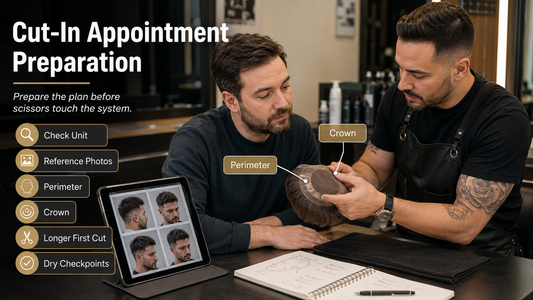 Prepare the plan before scissors touch the system.
