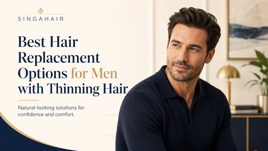 Best Hair Replacement Options for Men with Thinning Hair