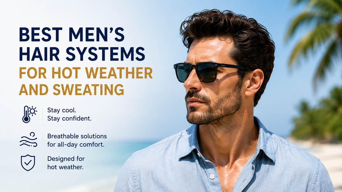 Best Men's Hair Systems for Hot Weather and Sweating