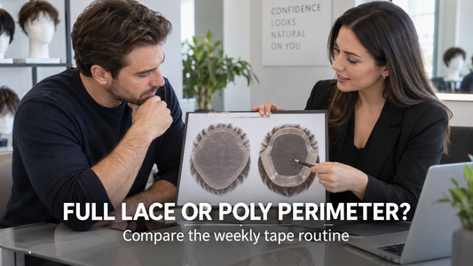 full lace versus poly perimeter hair system buying consultation