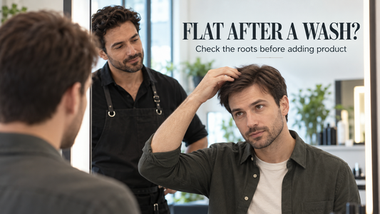 hair system front edge curling after cleaning diagnosis