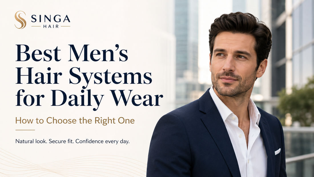 Best Men's Hair Systems for Daily Wear: How to Choose the Right One
