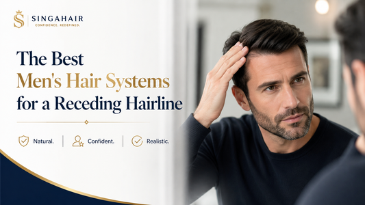 The Best Men's Hair Systems for a Receding Hairline