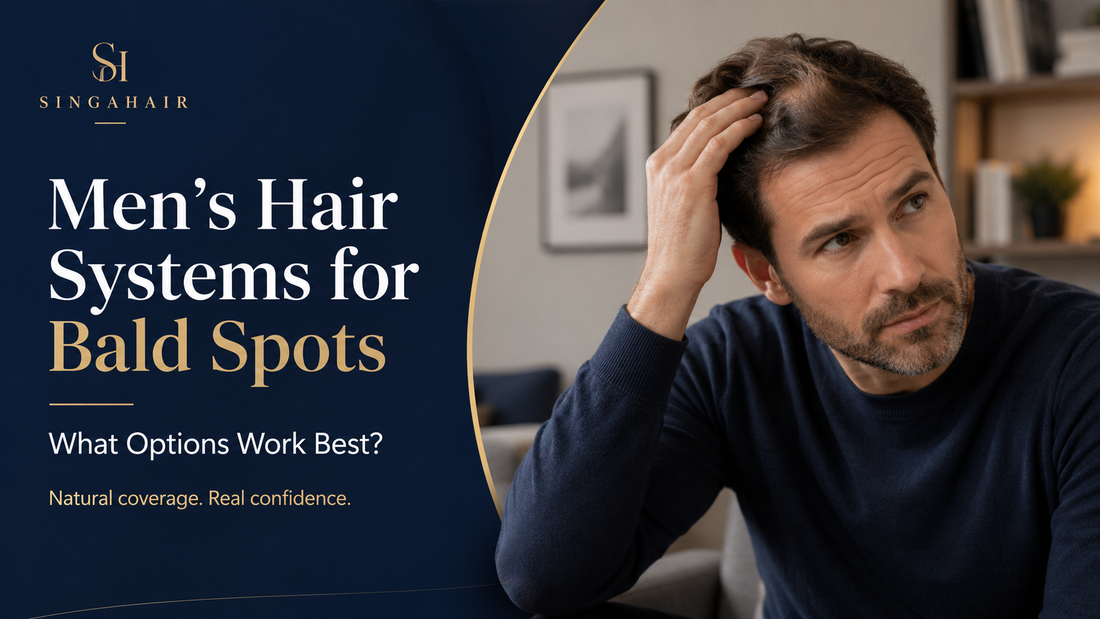 Men's Hair Systems for Bald Spots: What Options Work Best?