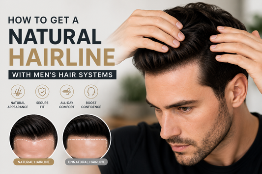 How to Get a Natural Hairline with Men's Hair Systems