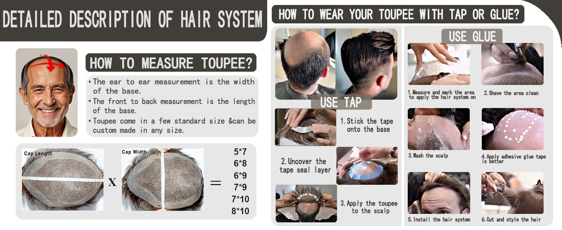 Men's Hair System for Beginners: What You Need to Know Before Buying Your First Hair Replacement System
