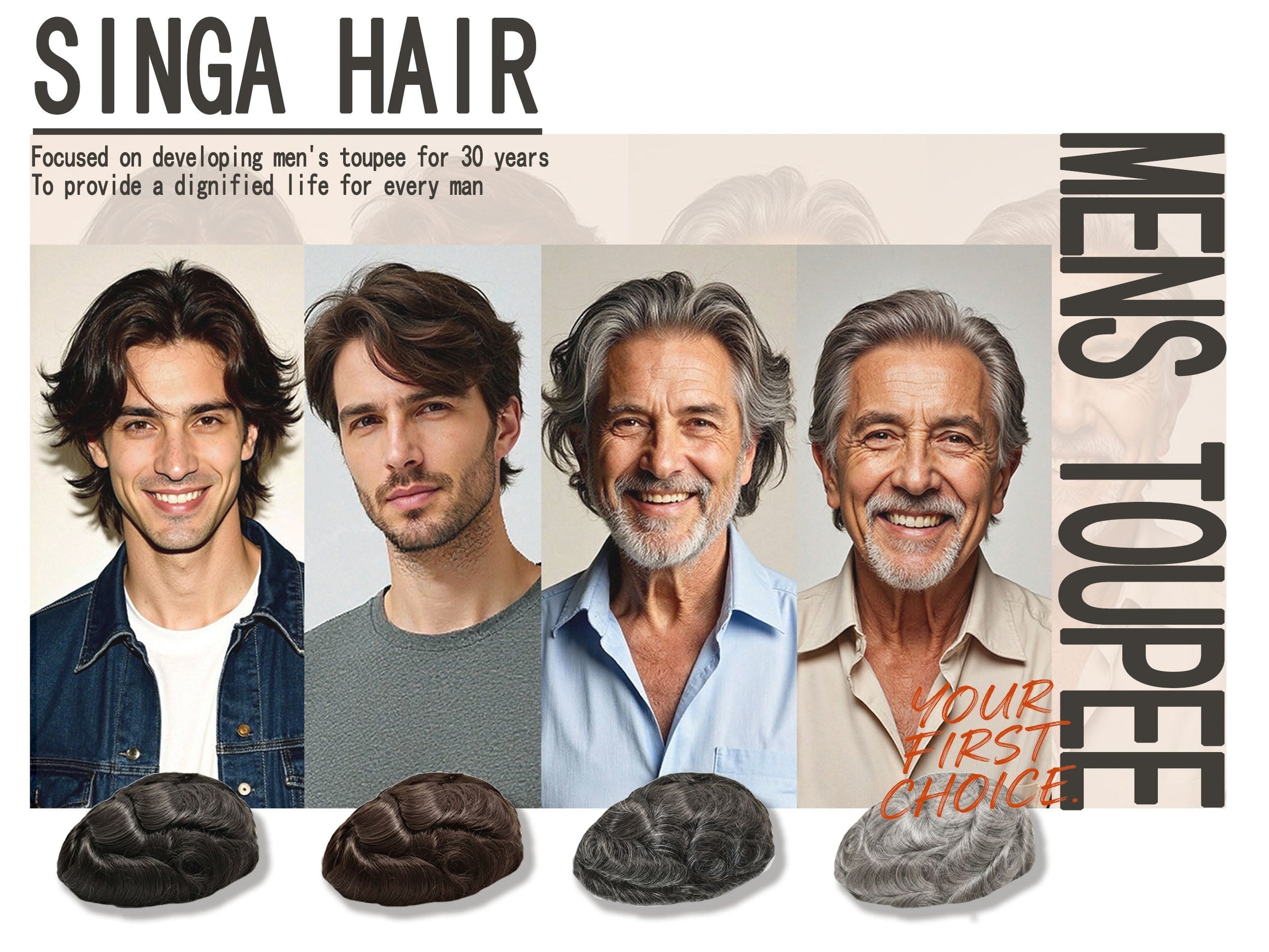SINGA HAIR Super Fine Welded Mono