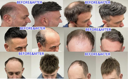 SINGA HAIR Hair System For Men Soft Welded Lace Base Front Human Hairpiece Bleached Knot Natural Hairline Hair System