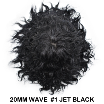 SINGA HAIR Thin Skin PU Afro Toupee for Black Men Hair Units for African American Men Hair System Afro Brazilian Hair Replacement System