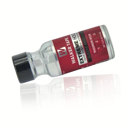 Extreme Hold Glue Adhesive Soft Bond Lace Poly Hair Replacement System Front Bonding Weave Wigs Active Hair System Hairpiece Super Bold Hold Adhesive Liquid Glue 0.5 Oz