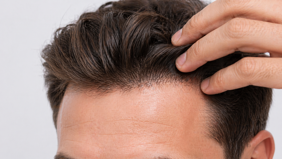 Natural hairline detail
