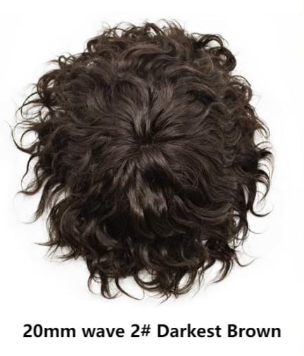 SINGA HAIR Afro Toupee For Black Men Human Hair Replacement System Units 0.12mm Durable Full Poly Skin Mens Hairpiece African American Mens Weave Hair Units