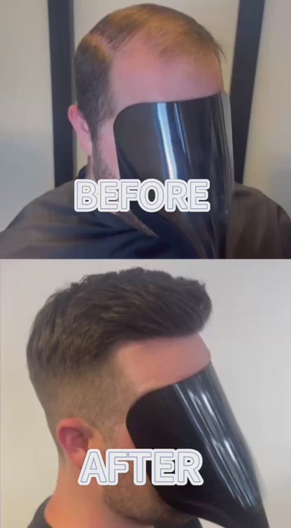 SINGA HAIR Fine Mono Mens Hair Pieces French Lace Front Men Toupee Poly Skin Hair Replacement System for Men