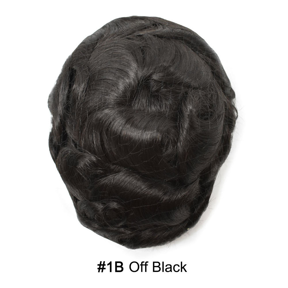 SINGA HAIR Mens Toupee Hair Pieces Invisible French Lace Hair Systems For Men