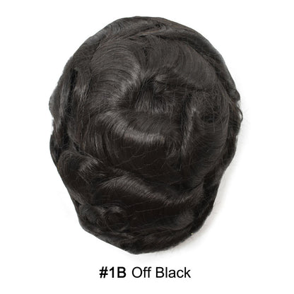 SINGA HAIR Mens Toupee Hair Pieces Invisible French Lace Hair Systems For Men